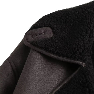 Black Shearling
