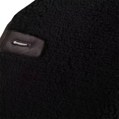 Black Shearling