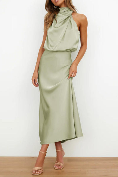 Elegance Knit Dress - Light Green