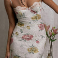 Summertime Bouquet Strappy Gown