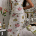 Summertime Bouquet Strappy Gown