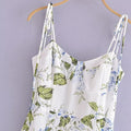 Hollywood Beauty Floral Full-Length Dress