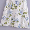 Hollywood Beauty Floral Full-Length Dress