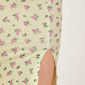 Sultry Spaghetti-Strap Floral Summer Dress