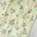 Sultry Spaghetti-Strap Floral Summer Dress