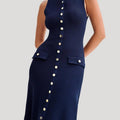 Perle Boutonnee Maxi