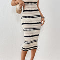 Rayure Monochrome Midi