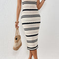 Rayure Monochrome Midi