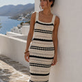 Rayure Monochrome Midi