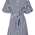 Linear Grace Shirt Dress