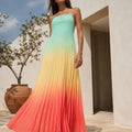 Coucher de Soleil Dress