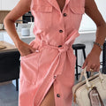 Blue Horizon Shirt Dress