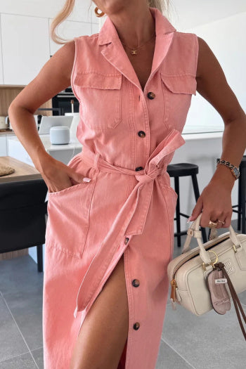 Blue Horizon Shirt Dress