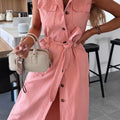 Blue Horizon Shirt Dress