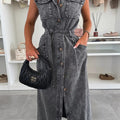 Blue Horizon Shirt Dress