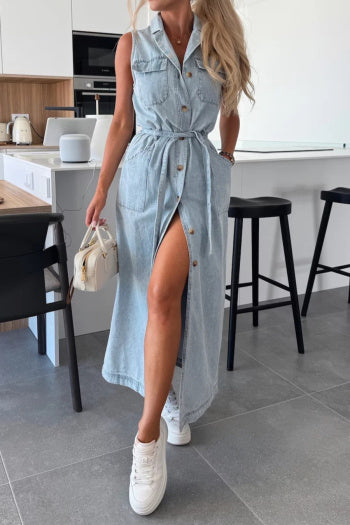Blue Horizon Shirt Dress