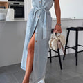 Blue Horizon Shirt Dress