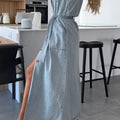 Blue Horizon Shirt Dress