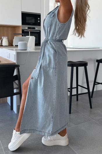Blue Horizon Shirt Dress
