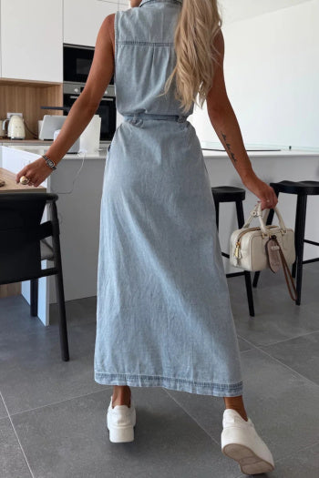 Blue Horizon Shirt Dress