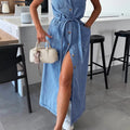 Blue Horizon Shirt Dress