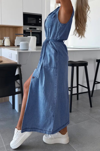 Blue Horizon Shirt Dress
