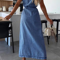 Blue Horizon Shirt Dress