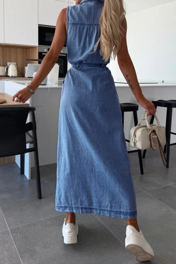 Blue Horizon Shirt Dress