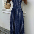 Midnight Polka Dress