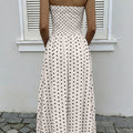 Midnight Polka Dress