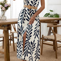 Palm Line Dress
