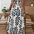 Palm Line Dress