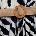 Palm Line Dress
