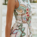 Riviera Mosaic Linen Dress