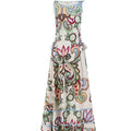 Riviera Mosaic Linen Dress