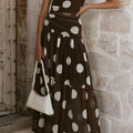 Cocoa Polka Dress