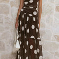 Cocoa Polka Dress
