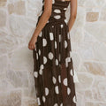 Cocoa Polka Dress