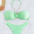 Emerald Pearl Halter Bikini