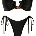 Verdant Lace-Up Bikini