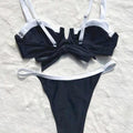 Monochrome Splash Bikini