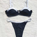 Monochrome Splash Bikini