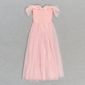 Rose Ballerine Midi full length