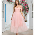 Rose Ballerine Midi tulle detail