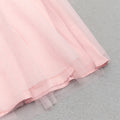 Rose Ballerine Midi fabric detail