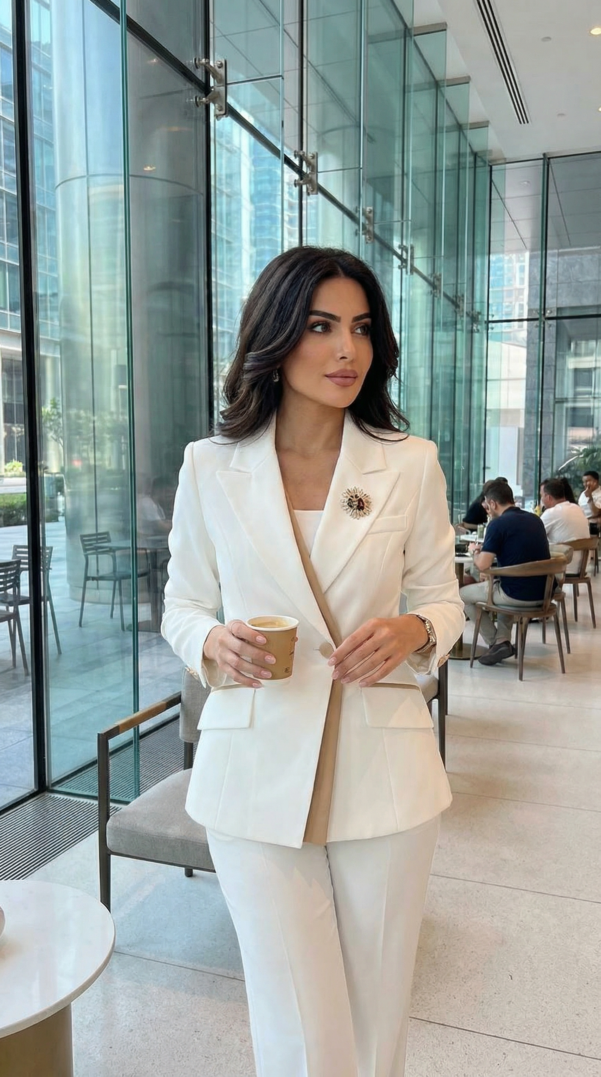 Blush Tailored Suit