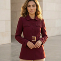 Bordeaux Heirloom Blazer