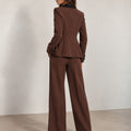 Céleste Brown Tailored Set