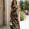 Cocoa Polka Dress