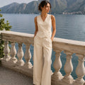 Ivory Tailored Linen Set